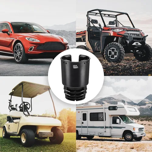 Vista 9 de KEMIMOTO Expansor universal de portavasos – Se adapta a botellas Hydro Flask, Yeti, de 18-40 onzas, 3.0 a 3.8 pulgadas de diámetro, apto