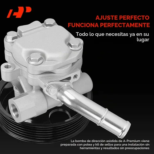 Vista 3 de A-Premium Bomba de dirección asistida, con polea