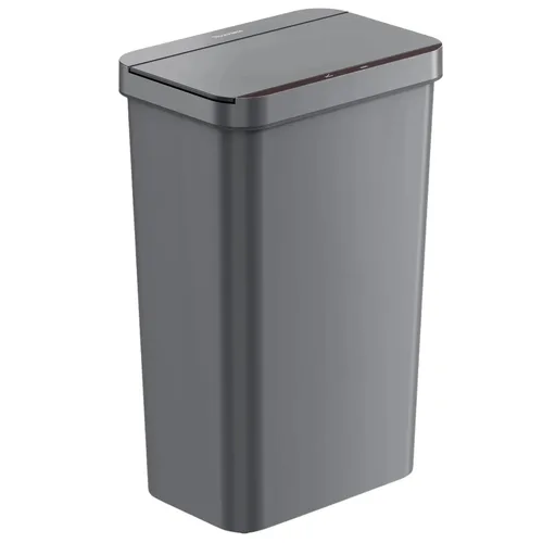 Vista 9 de iTouchless Bote de basura automático de 13 galones con tecnología sensor 2.0 y filtro de olor, diseño delgado y sin contacto, ahorro de espacio