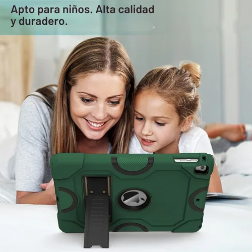 Vista 7 de ZoneFoker Funda para iPad de 6ª/5ª generación (9.7 pulgadas, modelo 2018/2017), iPad Air 2 / 1ª, iPad Pro 9.7, funda protectora resistente a prueba