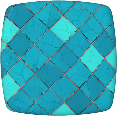 Vista 27 de Fundas de asiento cuadradas para silla de cocina con diseño floral de hojas de calabaza de otoño, de 16.9 pulgadas, dos piezas, funda de cojín