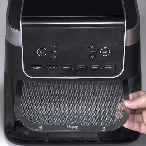 Vista 12 de Magnetic Air Fryer Splatter Guard & Coil Shield Fits Ninja 4&5.5 Qt Round