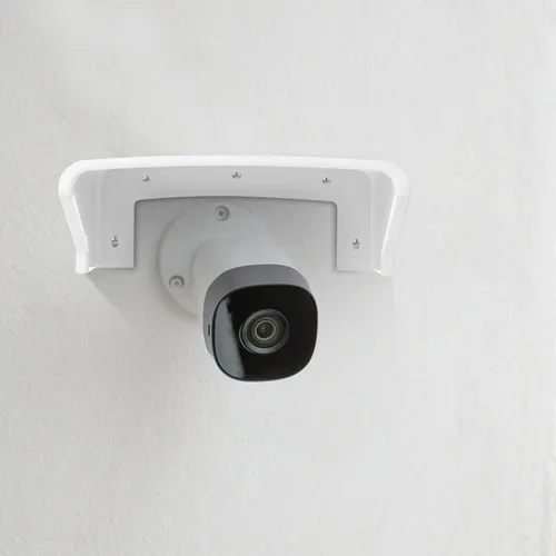 Vista 6 de Ciieeo Security Camera Sun Rain Cover Shield Outdoor Protective Roof