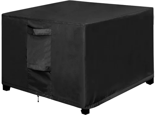Vista 13 de OutdoorLines Fundas Impermeables para Otomanas de Patio Exterior - Cubierta Rectangular a Prueba de UV para Mesa Lateral de Patio Resistente al