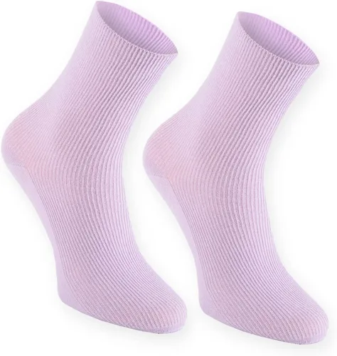 Vista 6 de Rainbow Socks - Calcetines elásticos de algodón DIABÉTICOS para pies caídos para hombres y mujeres