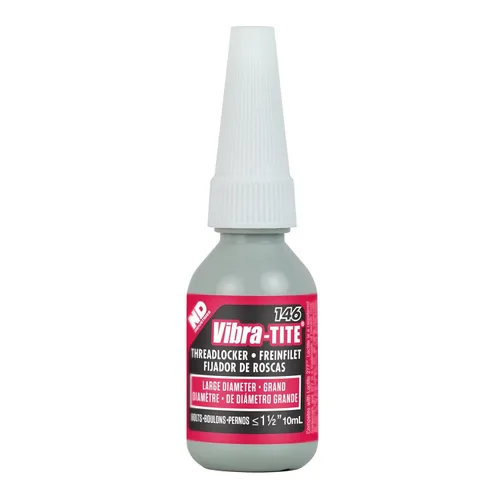 Vista 4 de Vibra-TITE - 14600 146 Permanente de gran diámetro de alta resistencia anaeróbico Threadlocker, jarra de 1 litro, rojo