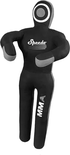 Vista 2 de MMA Grappling Dummy Brasileño JIU Jitsu BJJ Saco de boxeo para defensa personal, lucha libre, judo, karate, boxeo, lanzamiento, posición de pie, sin