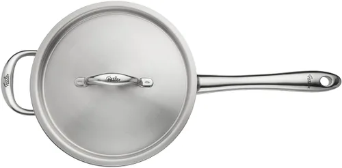 Vista 12 de Fissler M5 Pro-Ply - Sartén de acero inoxidable de 5 capas, 3 cuartos de galón, con tapa de metal