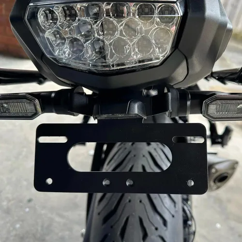 Vista 6 de Xitomer Eliminador de guardabarros apto para GSX-S1000 GT 2026 2025 2024 2023 2022 y GSX-S1000GX+ Plus 2024 2025 2026 con luz LED para GSX S1000 GT+