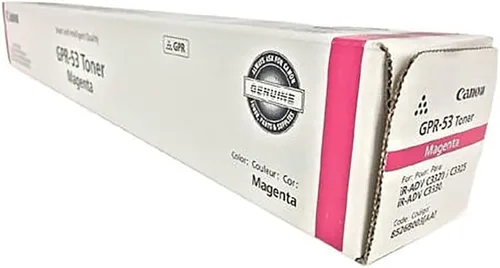 Vista 3 de Canon GPR-53M 8526B003AA ImageRunner Advance C3325 C3330 C3520 C3520 C3525 C3530 Cartucho de tóner (Magenta) en embalaje al por menor