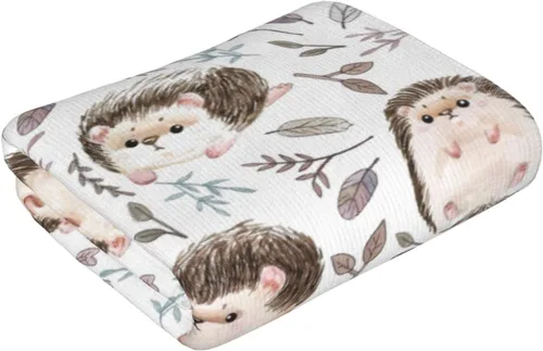 Vista 3 de Toallas de mano con patrón de erizo, ultra suaves, altamente absorbentes, toalla de baño, cocina, toalla de invitados para baño, hotel, gimnasio