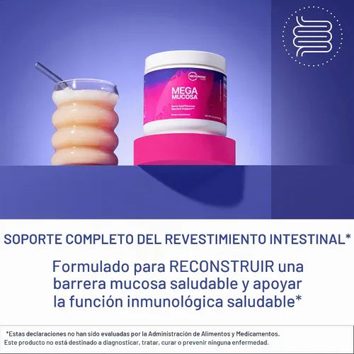 Vista 5 de Microbiome Labs MegaSporeBiotic (60 cápsulas) + MegaMucosa (5.5 oz en polvo) Probiótico y apoyo de la mucosa intestinal - Probiótico a base