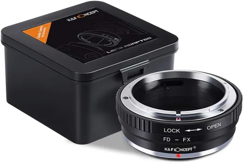 Vista 11 de Adaptador de Montura de Objetivo K&F Concept Compatible con Lente Leica M39 (Rosca Leica de 39mm x1) para Cámara Sin Espejo Fujifilm X-Pro1