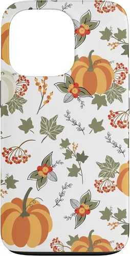 Vista 9 de Fall Leaves Autumn Pumpkin Pattern Autumn Vibes Color Case for iPhone 17