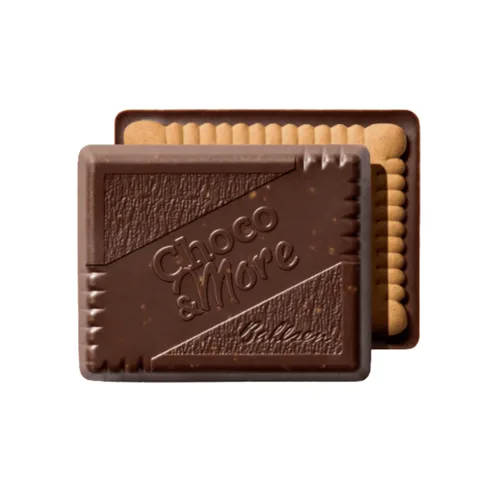 Vista 4 de Bahlsen Choco Leibniz - Galletas de menta gruesa, 4.2 onzas (paquete de 12)