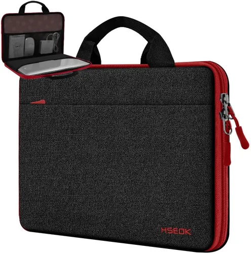 Vista 15 de Hseok - Funda para computadora portátil de 13 a 14 pulgadas, maletín compatible con MacBook Pro de 14 pulgadas M4/M3/M2/M1, todos los modelos de Mac