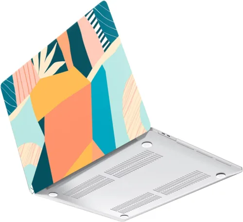 Vista 3 de Funda rígida compatible con MacBook Air de 15 pulgadas, modelo A2941, versión 2023, con pantalla M2 y retina líquida, carcasa protectora de plástico
