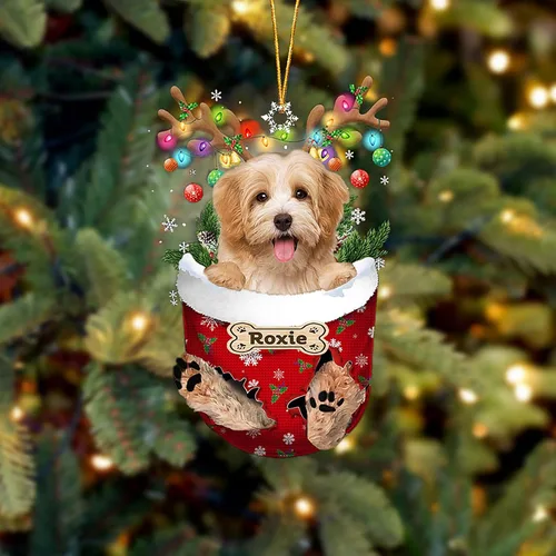 Vista 211 de LOVELYPOD Adorno Personalizado de Perro Affenpinscher, Adornos de Navidad Affenpinscher Regalo para Amante de Perros, Adorno de Navidad Colgante
