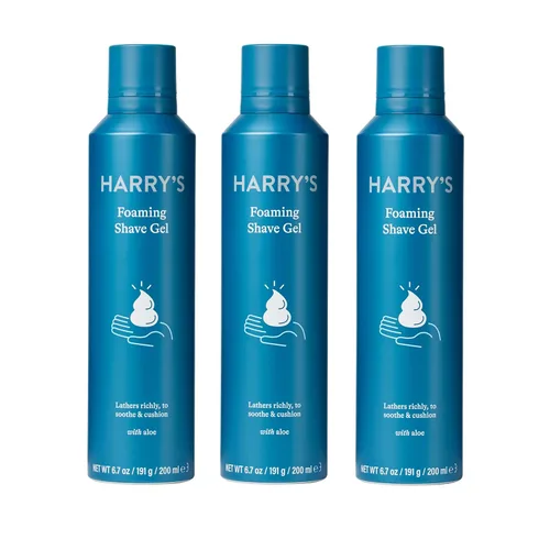 Vista 5 de Harry's Recambios de cuchillas de afeitar + paquete de gel de afeitar (10 unidades)