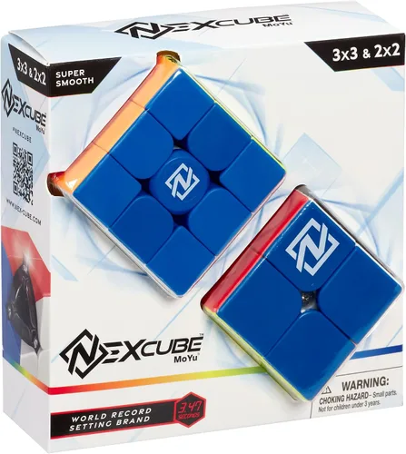 Vista 4 de Goliath NexCube 3x3 Classic - Cubo de velocidad sin calcomanías - Tecnología súper suave que desbloquea súper velocidad para romper récords!