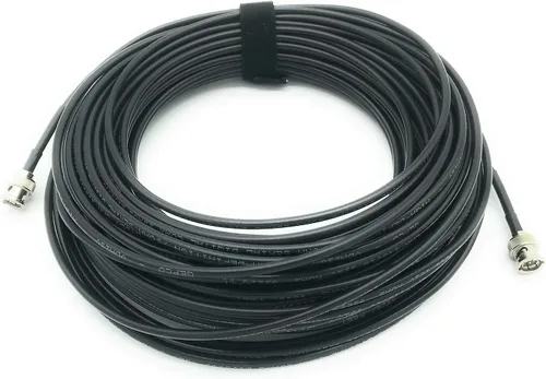 Vista 16 de AV-Cables Cable BNC 3G/6G HD SDI Mini RG59 - Belden 1855a (1.5 pies, negro)