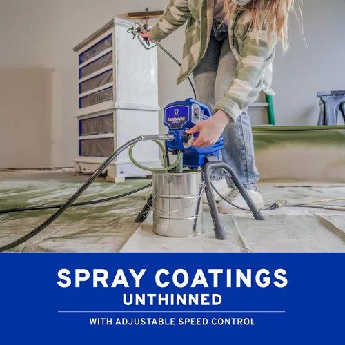 Vista 5 de Graco Pulverizador de pintura sin aire Diseñado para proyectos interiores o exteriores TrueCoat One TrueAirless pulverizador eléctrico 26DTC1