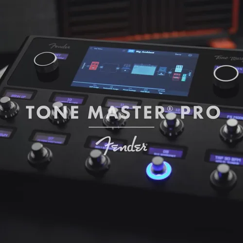 Vista 2 de Fender Tone Master Pro Multi-Effects - Estación de trabajo con pedal de guitarra Tone Master Pro Black Gig Bag (2 artículos)