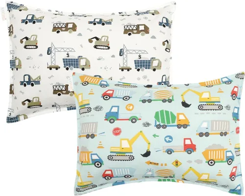 Vista 46 de ALVA BABY - Funda de almohada para niños pequeños de 13 x 18 pulgadas o 12 Bean Velvet-beige
