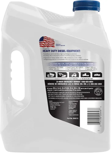 Vista 3 de Valvoline All Terrain 15W-40 Aceite para motor diésel de servicio pesado, 1 gal