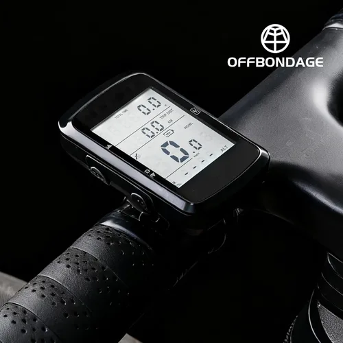 Vista 8 de Ordenador de bicicleta GPS Velocímetro de bicicleta cuentakilómetros con retroiluminación automática impermeable y batería de larga duración