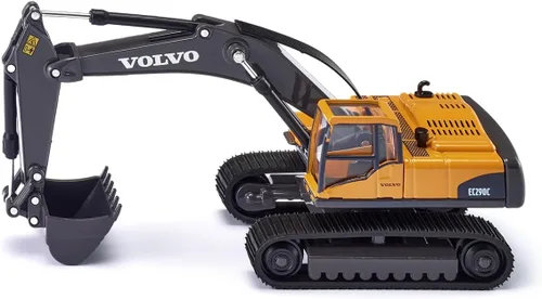 Vista 7 de siku 3548, Menzi Muck Walking Excavator, 1:50, Metal/Plástico, Amarillo, Chasis Ajustable