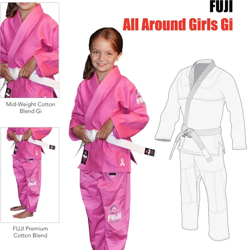 Vista 3 de Fuji Uniforme BJJ para niños