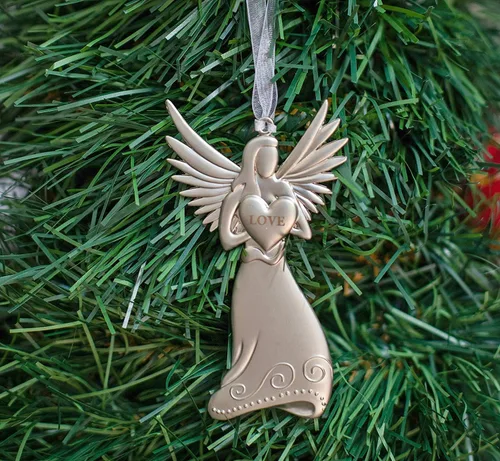Vista 7 de Hermoso ángel de amor con deseos navideños para familiares y amigos
