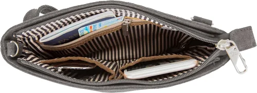 Vista 4 de Travelon - Bolsa bandolera para mujer, antirrobo, Pewter), 33226 540