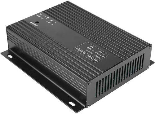 Vista 9 de Cargador de batería del generador, 12V/24V 10A Generador Genset Cargador de batería inteligente para motocicletas automotrices del coche