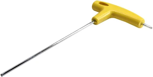 Vista 3 de Utoolmart Llave Allen con mango en T, 0.118 in, métrica, 70 #, acero con mango en T, llave hexagonal de 7.874 in de longitud total