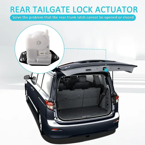 Vista 7 de Actuador de Cerradura de Compuerta Trasera del Maletero Compatible con Nissan Pathfinder 2009-2012 Quest 2011-2017 Reemplaza 90502-CY00A