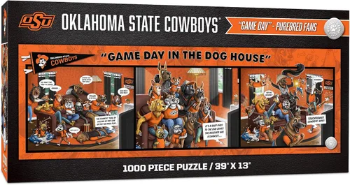 Vista 41 de YouTheFan NCAA Game Day in The Dog House - Rompecabezas de 1000 piezas