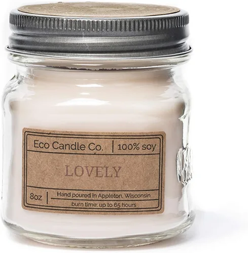 Vista 39 de Eco Candle Co. Vela Reciclada, Gardenia y Guayaba, 6 oz. – Aromas de Gardenia, Jazmín, Guayaba y Verdes Tropicales – 100% Cera de Soja, Sin Plomo