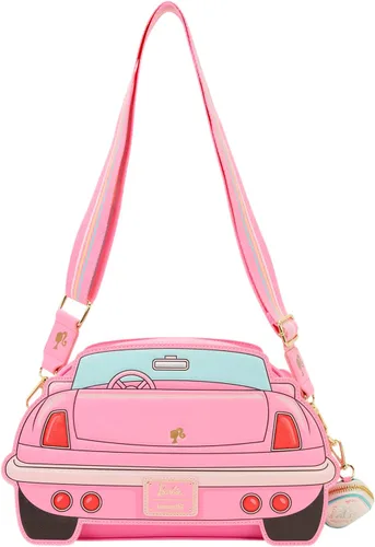 Vista 3 de Loungefly Mattel Barbie - Bolsa cruzada con luz para coche