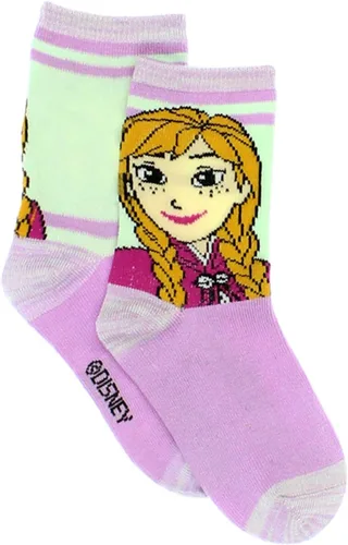 Vista 4 de Disney Frozen - Juego de calcetines para niñas pequeñas