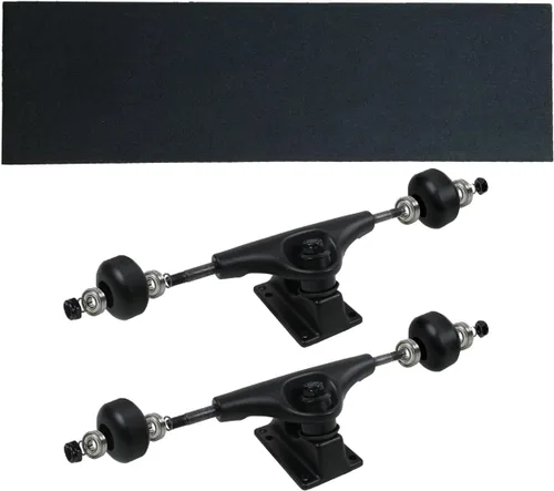 Vista 8 de Havok Skateboard Trucks, Wheels, Bearings, Grip, Hardware Truck Package plateado