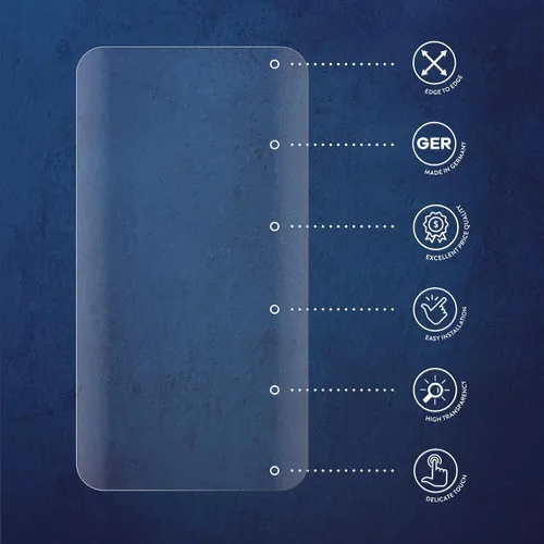 Vista 3 de savvies Paquete de 4 películas de protección de pantalla completa compatibles con Gard Pro Health Smartwatch 2+ Protector de pantalla de cubierta