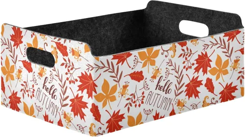 Vista 12 de CaTaKu Cesta de almacenamiento personalizada rectangular con asa, organizador de girasol, cesta con nombre para niñas Un nombre negro