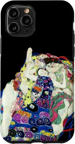 Vista 29 de Gustav Klimt The Maiden Painting Funda para iPhone 17