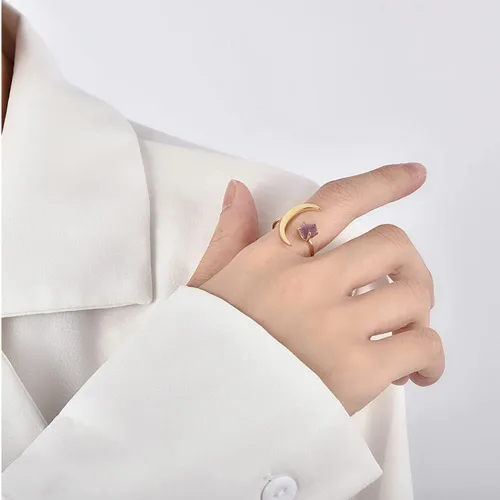 Vista 40 de Anillo de plata 925, anillos de plata ajustables para mujer, anillos de pulgar abiertos, anillos de circonio, anillos ajustables, anillos abiertos