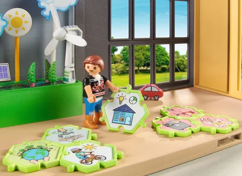 Vista 7 de Playmobil Clase de Meteorología