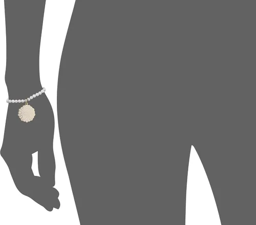 Vista 2 de Alex and Ani Pulsera elástica de chakra con corona