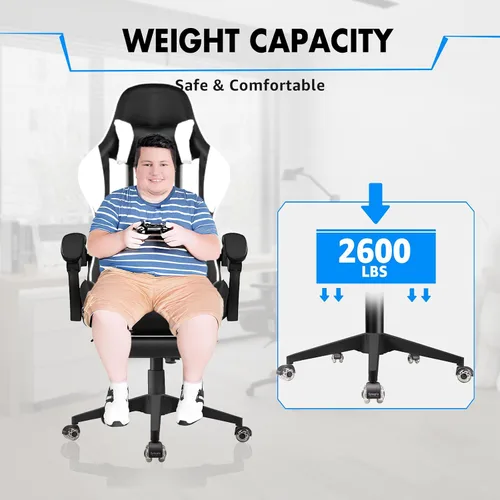 Vista 3 de Sytopia Base de silla de oficina de 28 pulgadas con ruedas, juego de 5, base de silla de escritorio resistente de 2600 libras, ruedas suaves y Negro