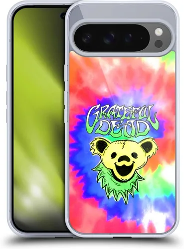 Vista 311 de Head Case Designs Funda de gel con licencia oficial de Grateful Dead Bear Trends [protección de grado militar] compatible con Google Pixel 3
